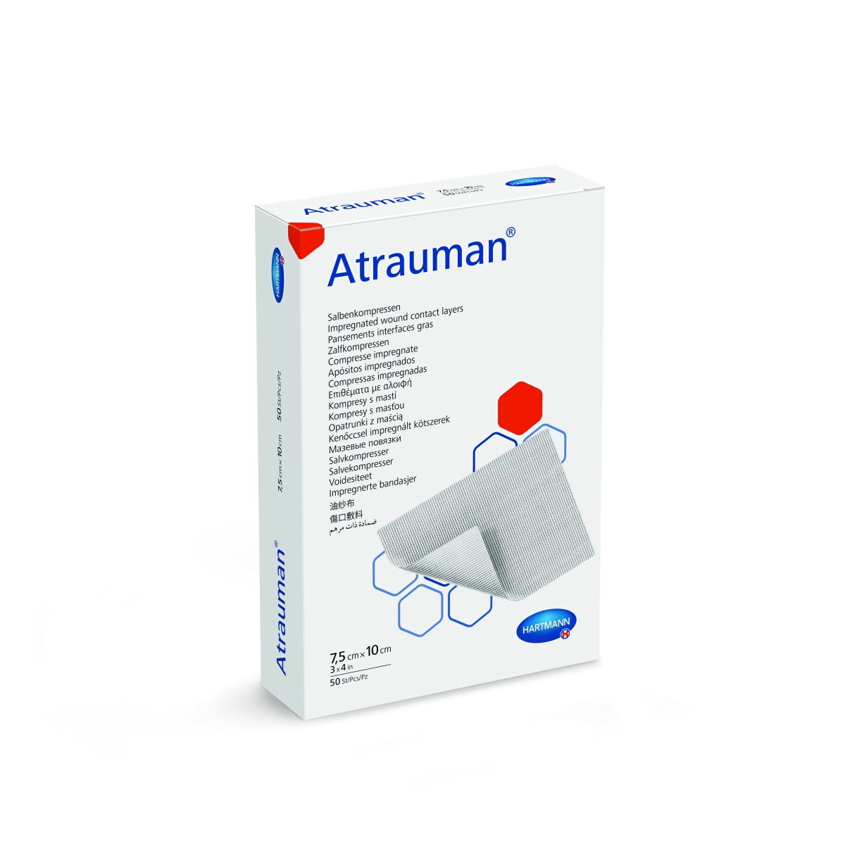 HARTMANN tinklelinis tvarstis ATRAUMAN, 7.5 x 10cm, N1 - 