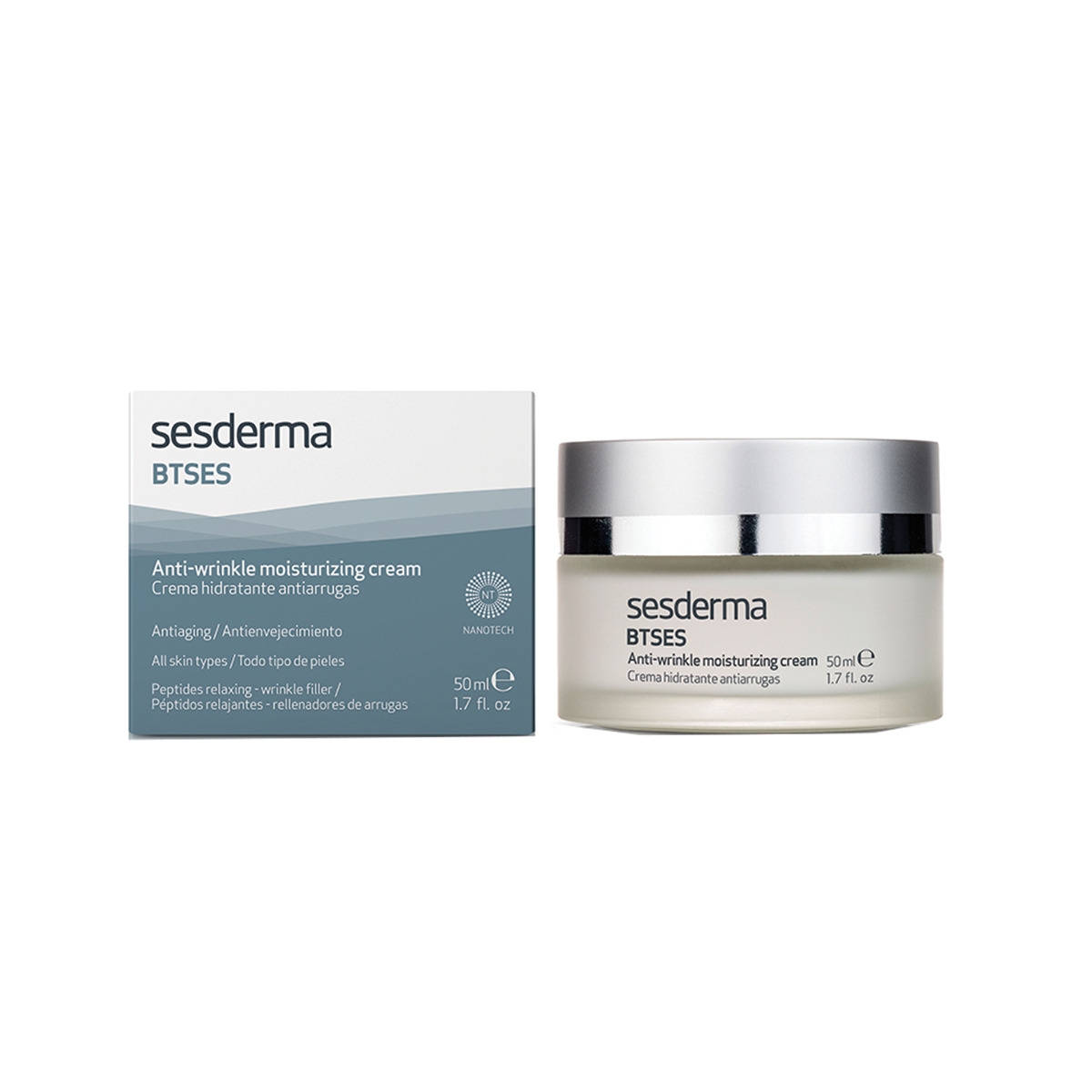 SESDERMA drėkinamasis kremas nuo raukšlių BTSES, 50ml - 