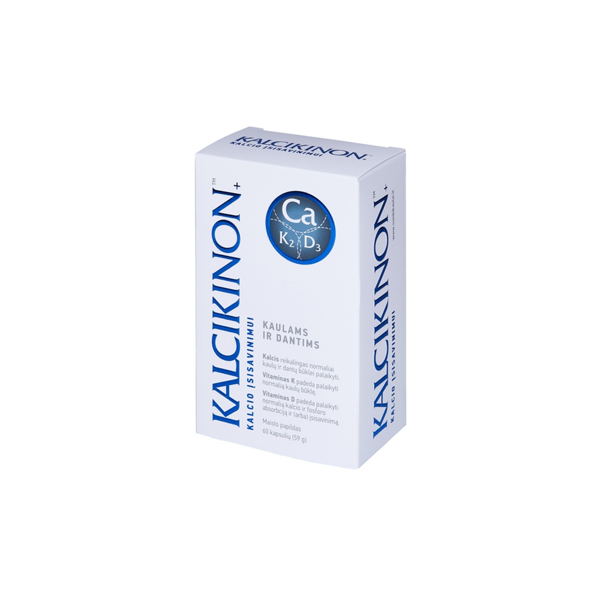 KALCIKINON+, 60 kapsulių - 