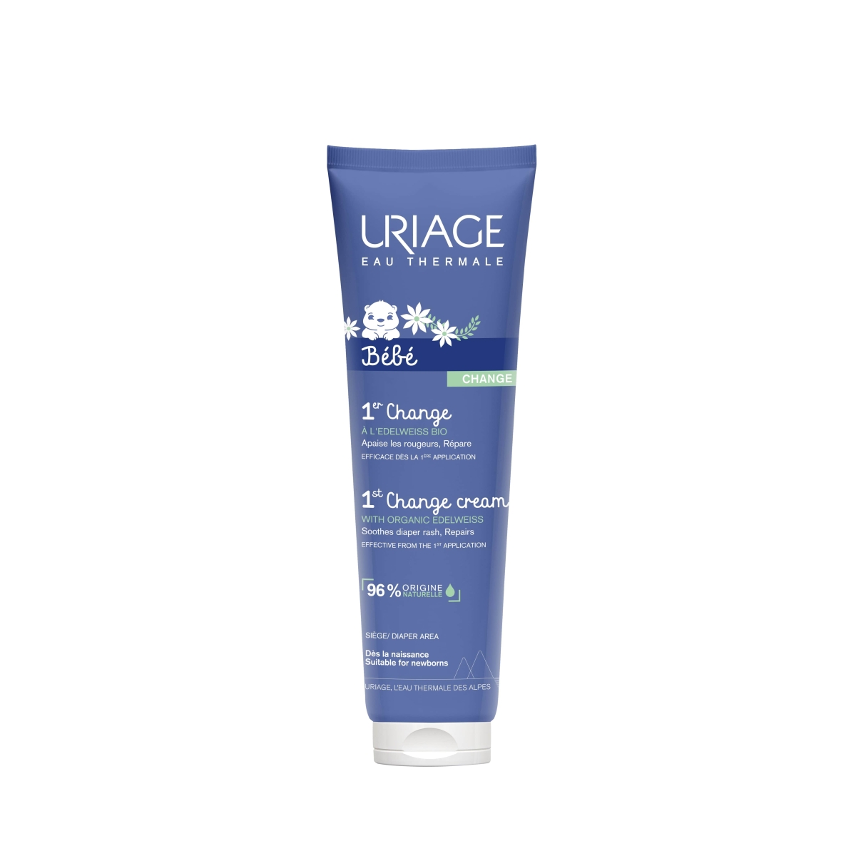 URIAGE kremas nuo vystyklų dermatito BABY 1ER CHANGE, 100ml - 
