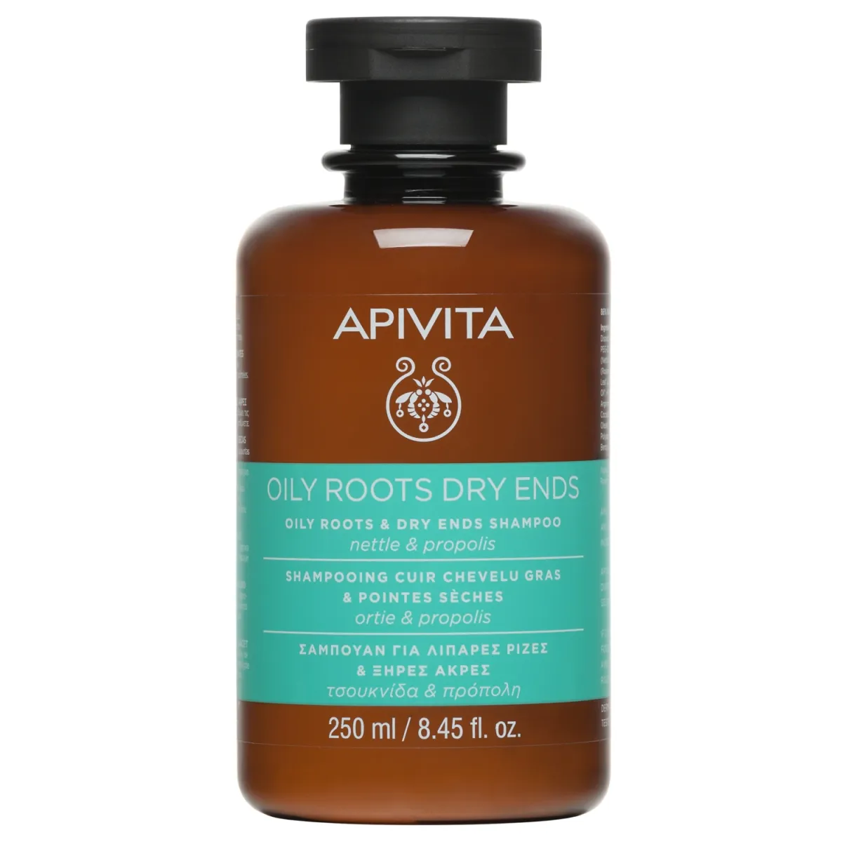APIVITA šampūnas OILY ROOTS DRY ENDS, 250ml - 