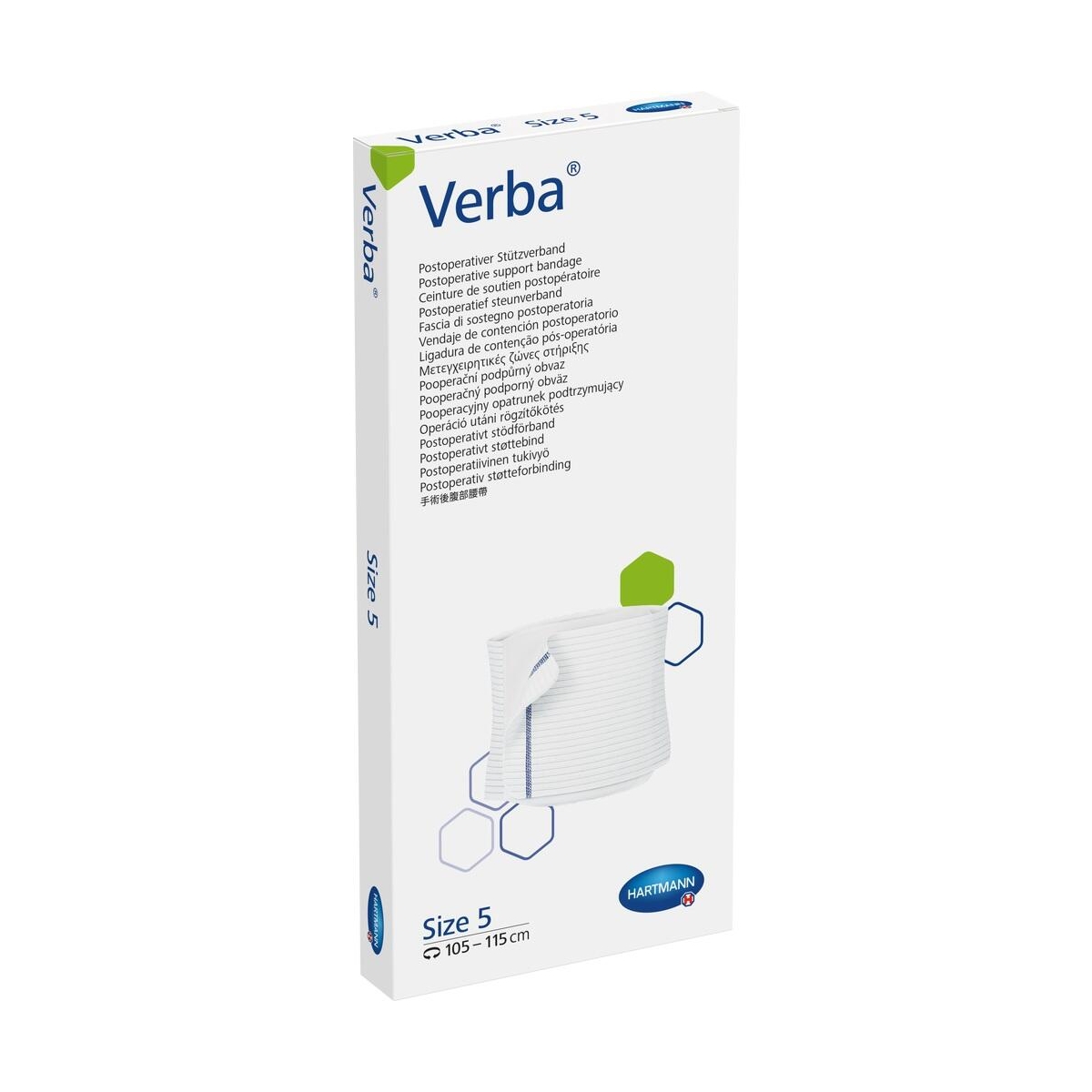 HARTMANN pooperacinis palaikomasis diržas VERBA, 5 dydis,105-115cm, N1 - 