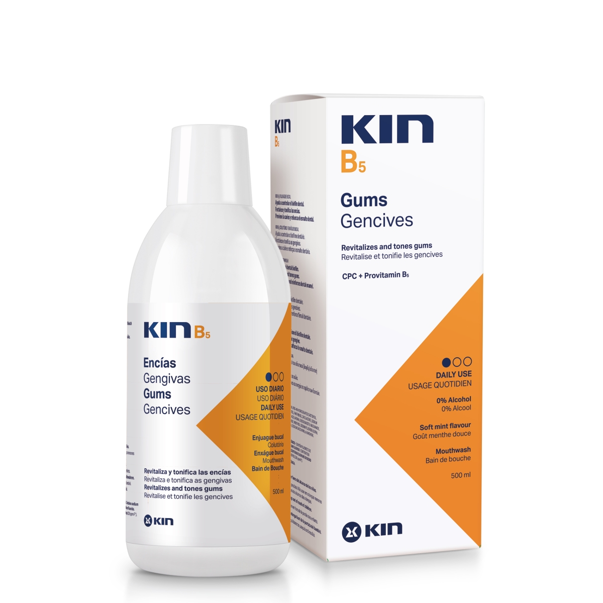 KIN Burnos skalavimo skystis B5, 500ml - 