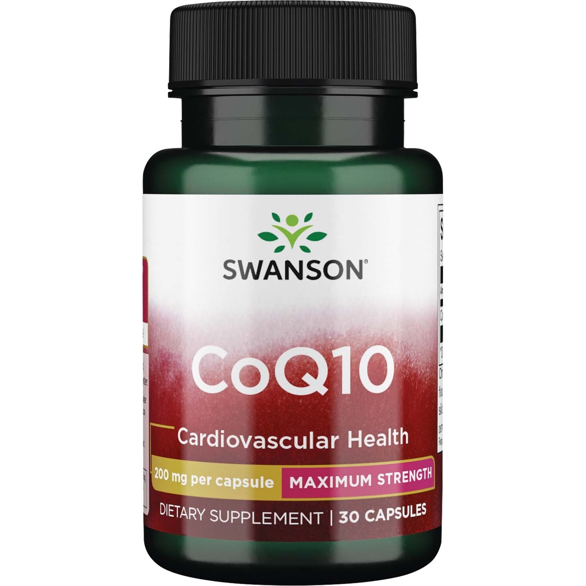SWANSON Kofermentas Q10 200mg kapsulės N30 - 