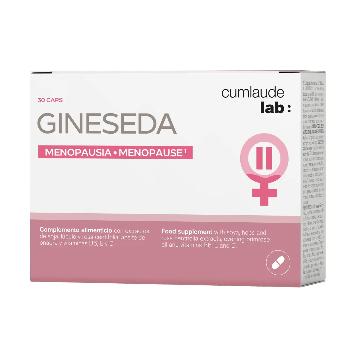 CUMLAUDE LAB Gineseda menopauzės metu, kaps. N30 - 