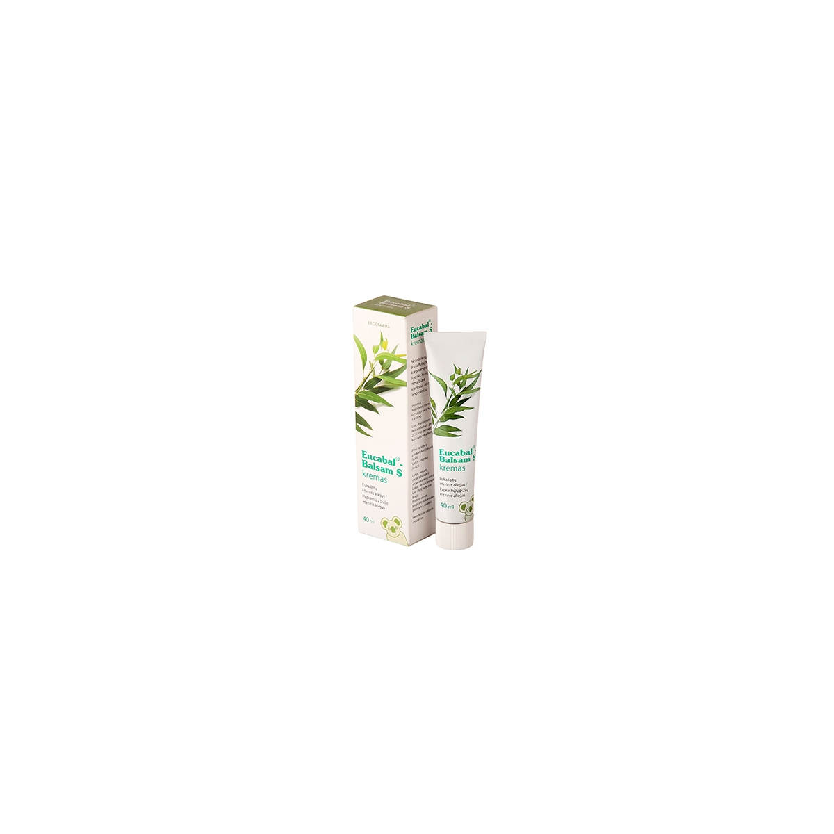 Eucabal-Balsam S 100mg/30mg/g kremas 40ml - 