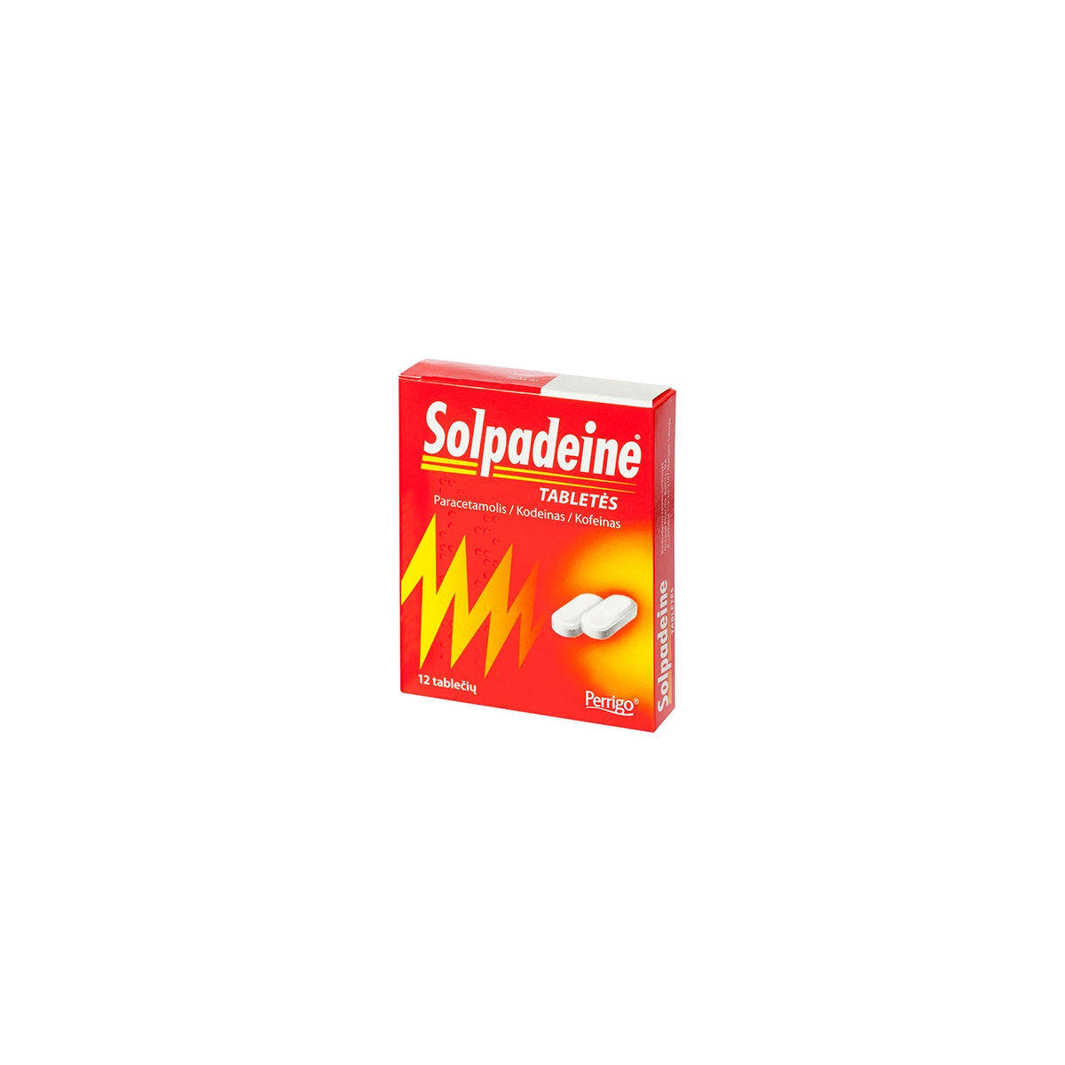 Solpadein 500/8/300mg tab. N12 - 