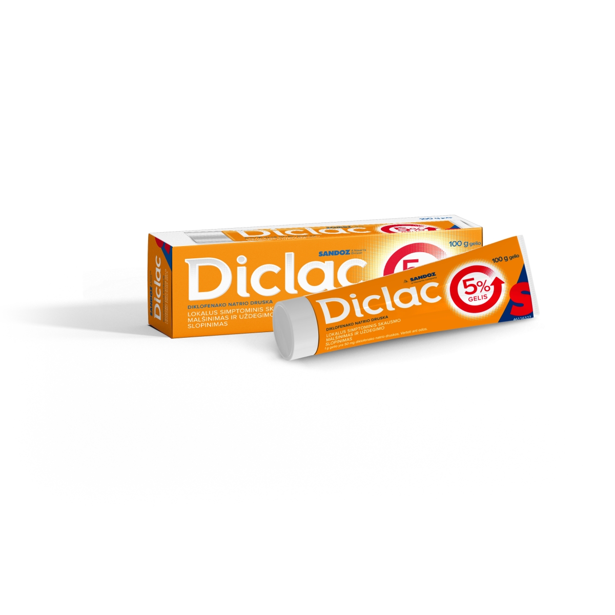 Diclac 50mg/g gelis 100g - 