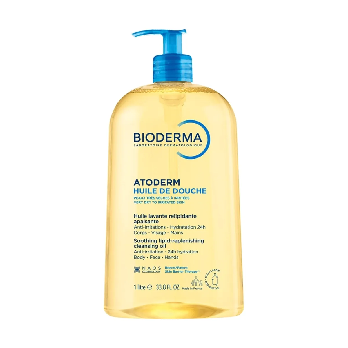 BIODERMA dušo aliejus ATODERM HUILE DE DOUCHE, 1000ml - 