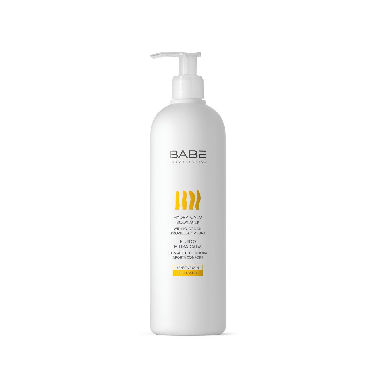 BABE drėkinamasis pienelis jautriai kūno odai BODY HYDRA-CALM, 500ml - 