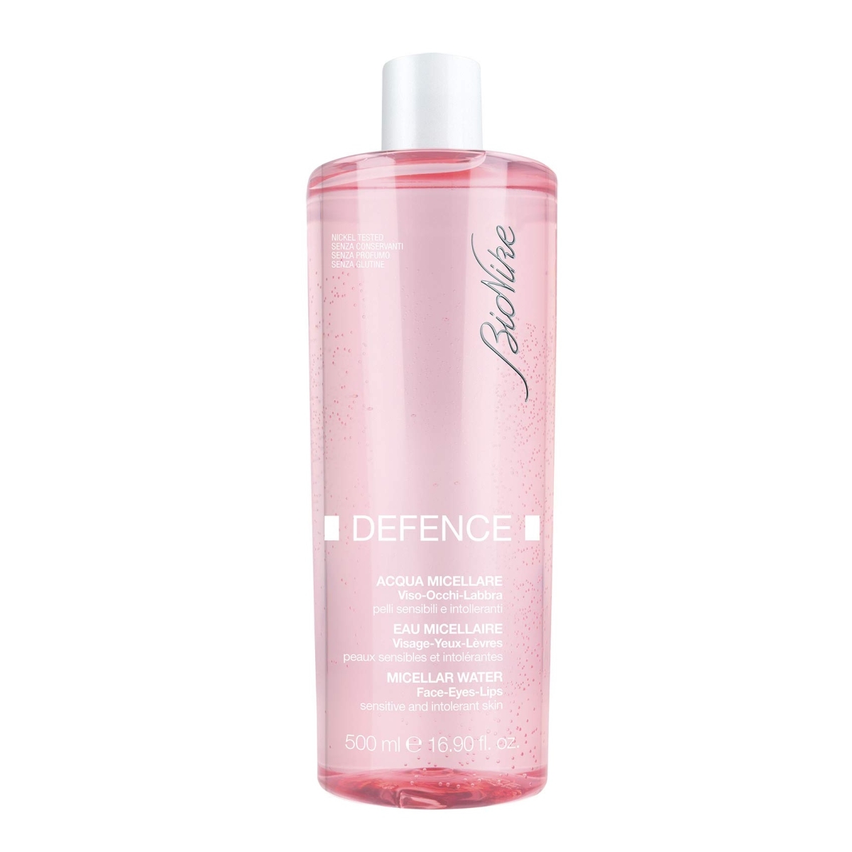 BIONIKE micelinis vanduo veidui, akims ir lūpoms DEFENCE, 500ml - 