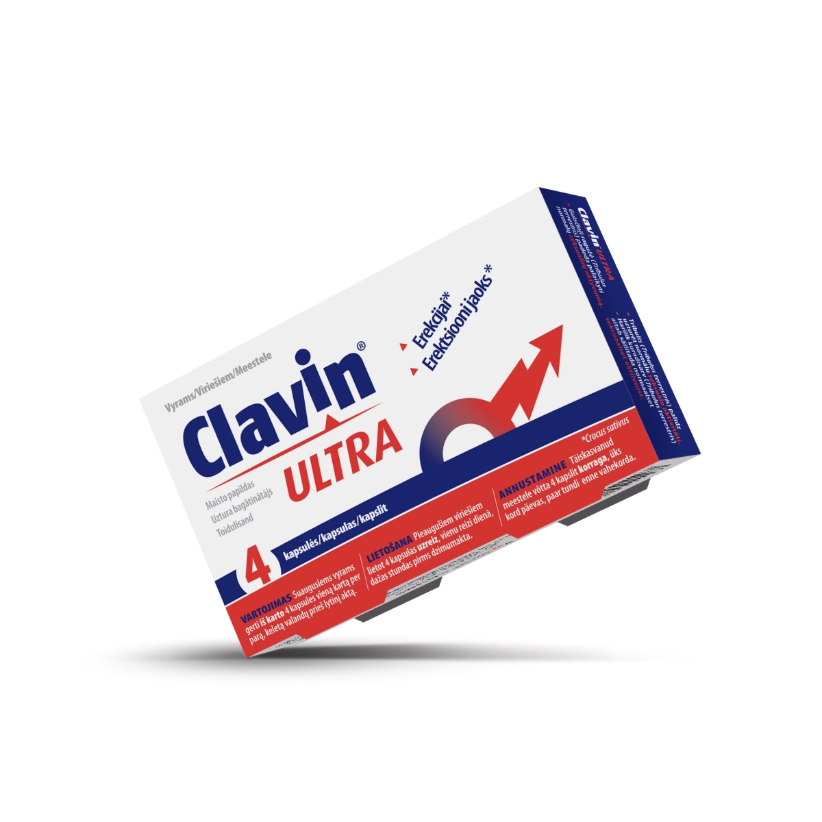 Clavin Ultra kapsulės N4 - 