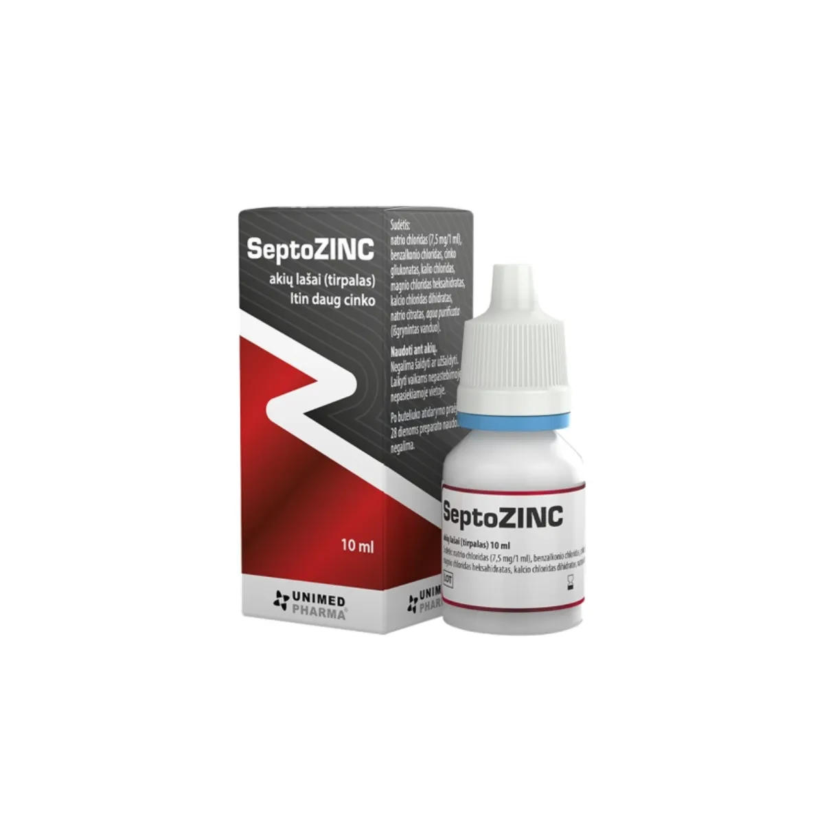 SeptoZINC akių lašai 10 ml - 