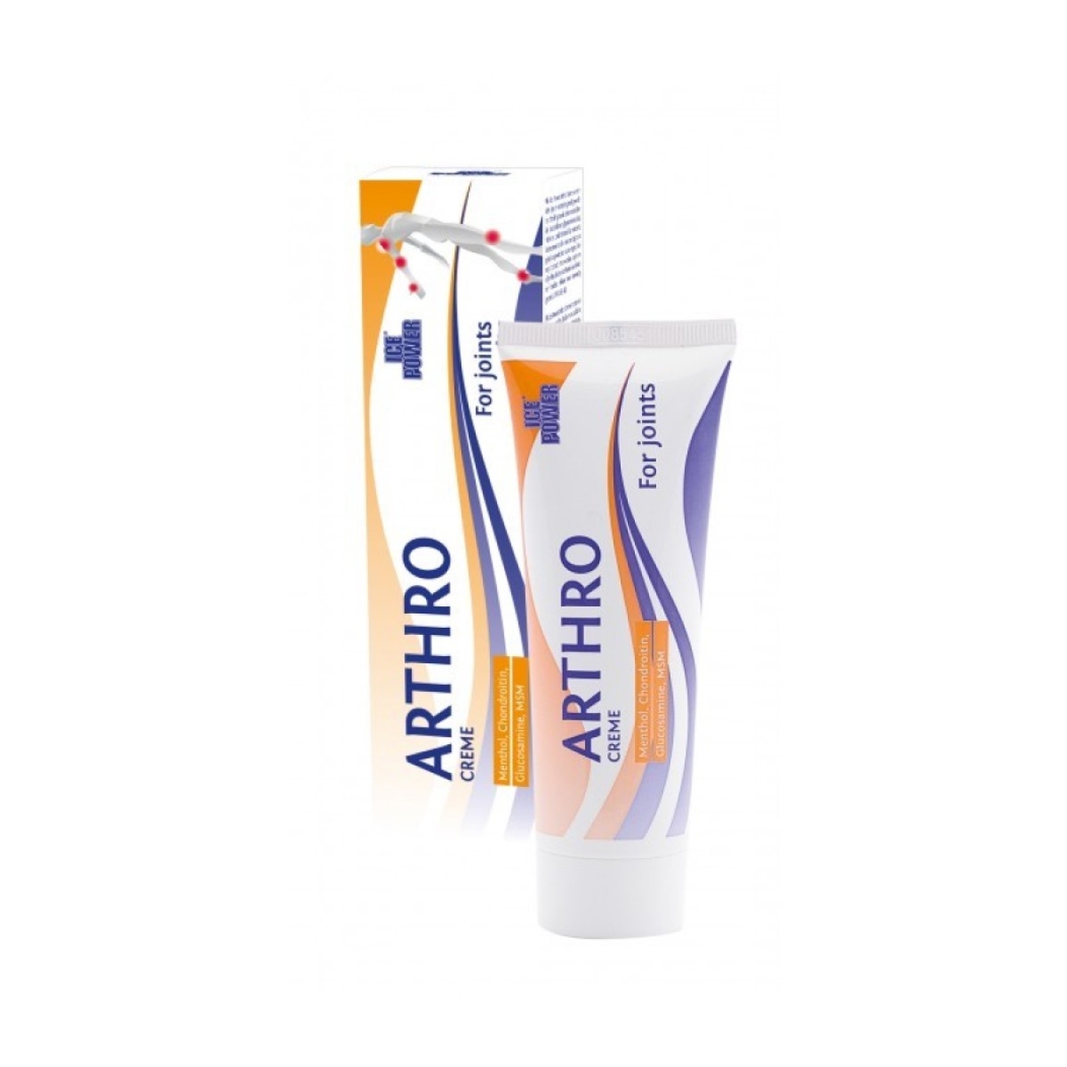 ICE POWER vėsinantis kremas sąnariams ARTHRO CREME, 60g - 