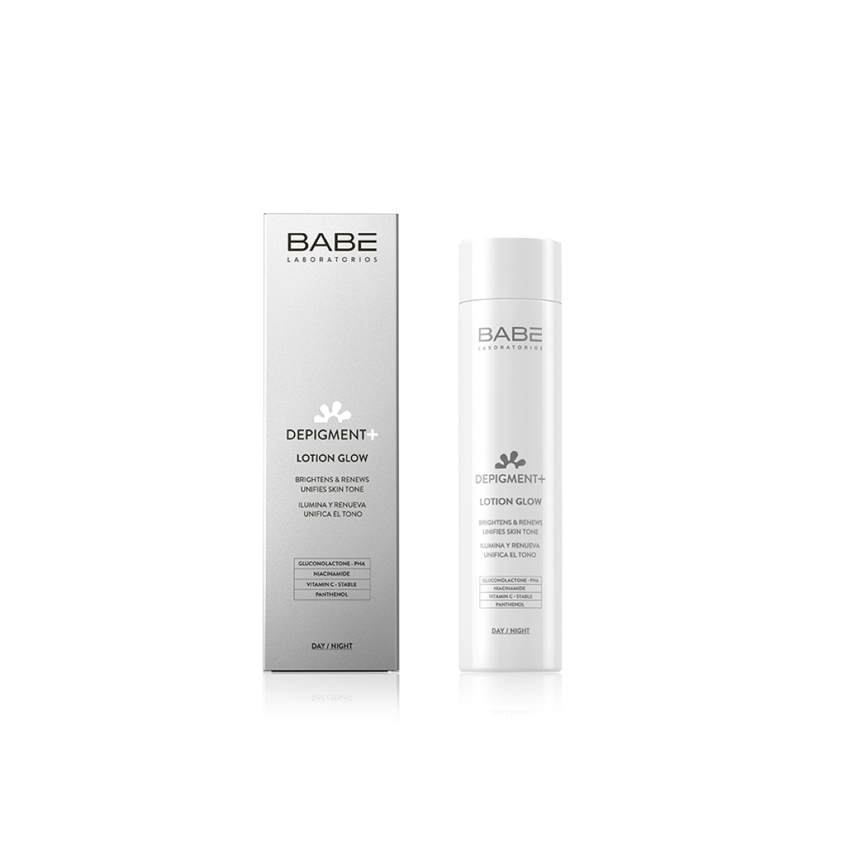 BABĒ švytėjimo suteikiantis losjonas DEPIGMENT+ LOTION GLOW, 150ml - 