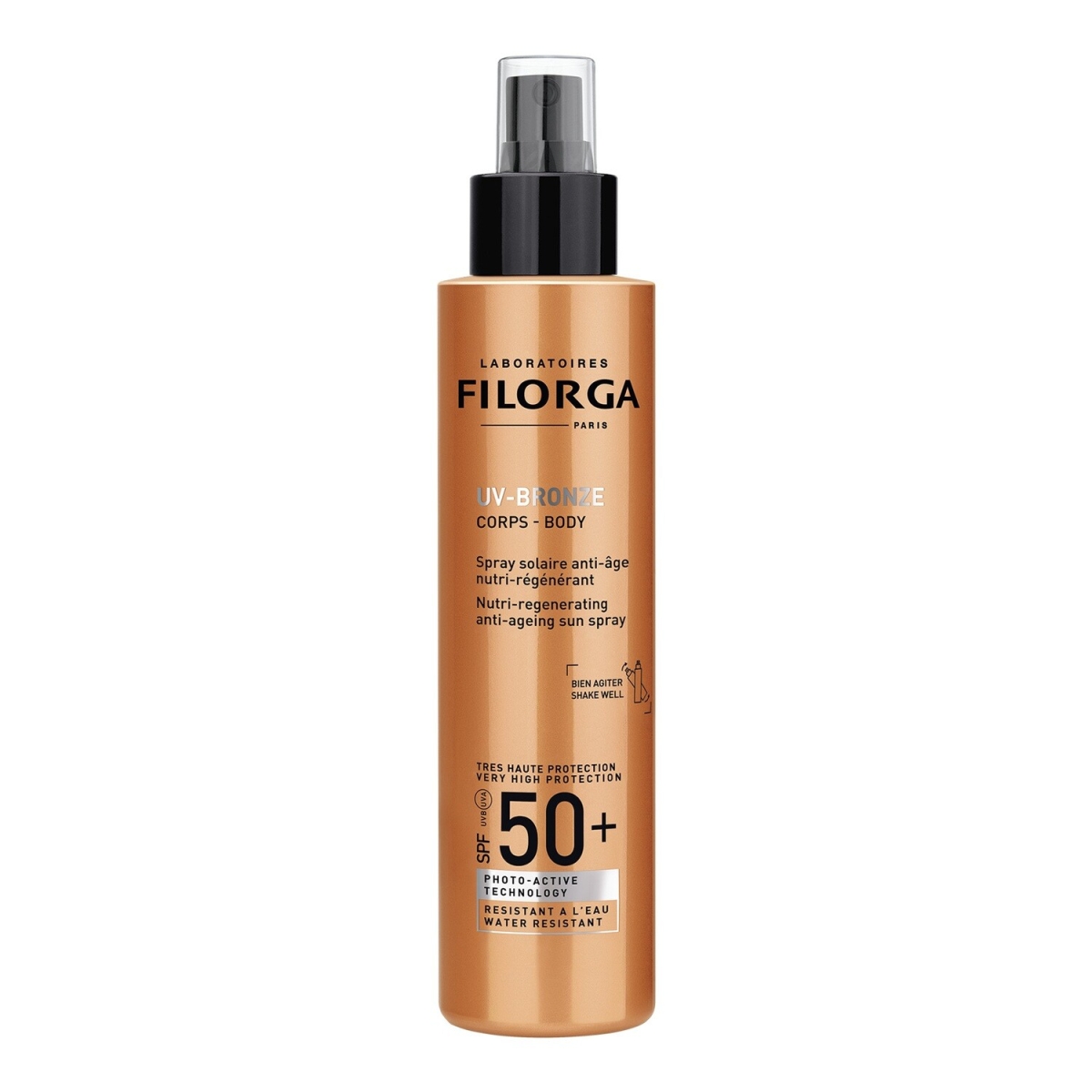 FILORGA priemonė nuo saulės UV BRONZE BODY SPF50+, 150ml - 