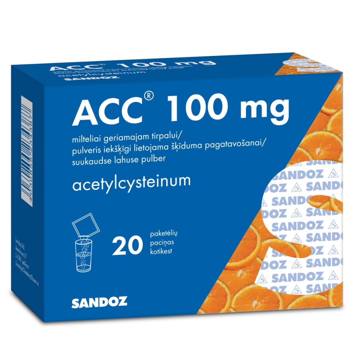 ACC 100mg milt. 3g N20 - 