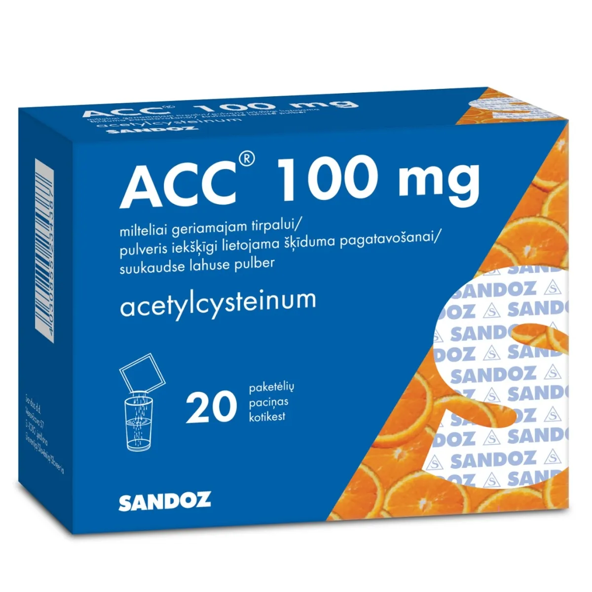 ACC 100mg milt. 3g N20 - 