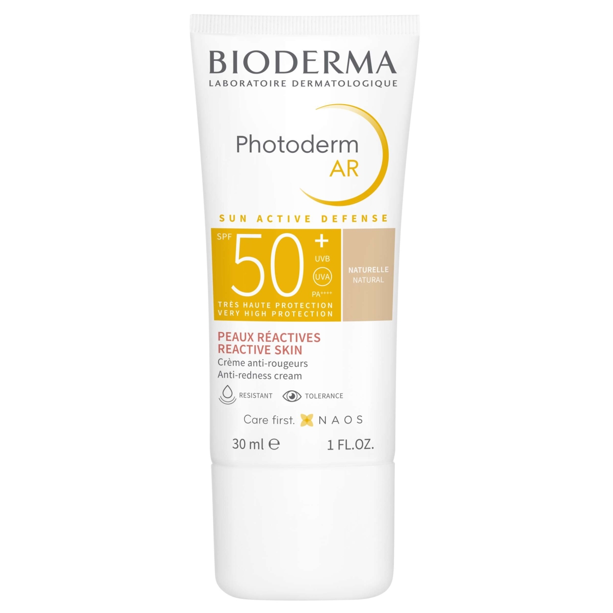 BIODERMA apsaug.kremas nuo saulės į raudonį linkusiai odai SPF50, 30ml - 