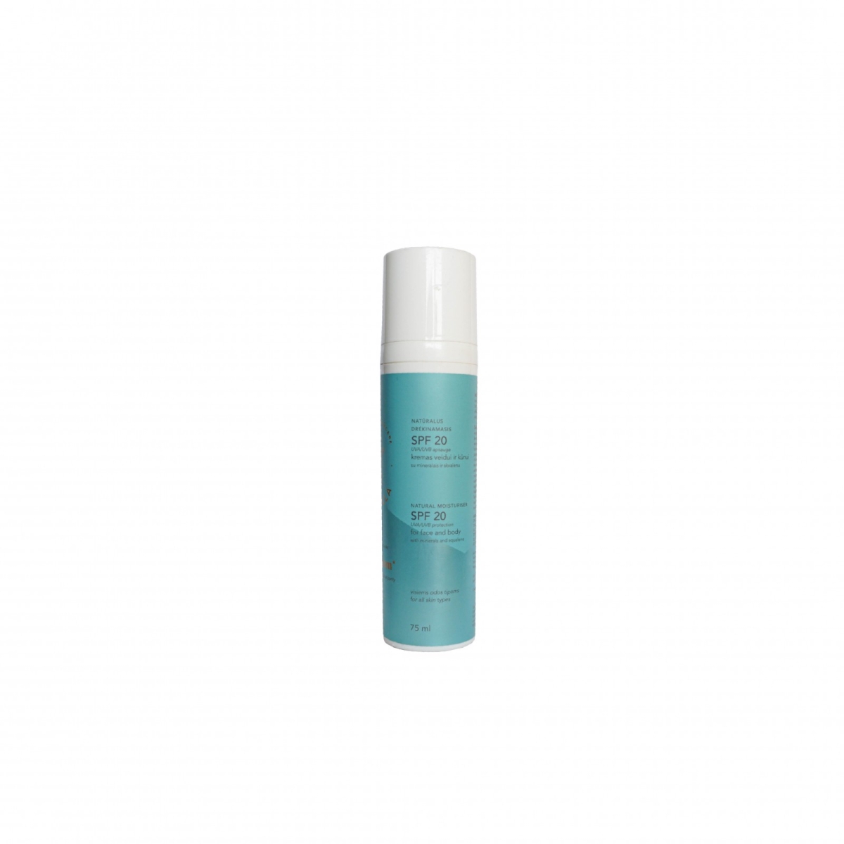 MANILLA SPF 20 kremas veidui ir kūnui NUDITUM, 75ml - 