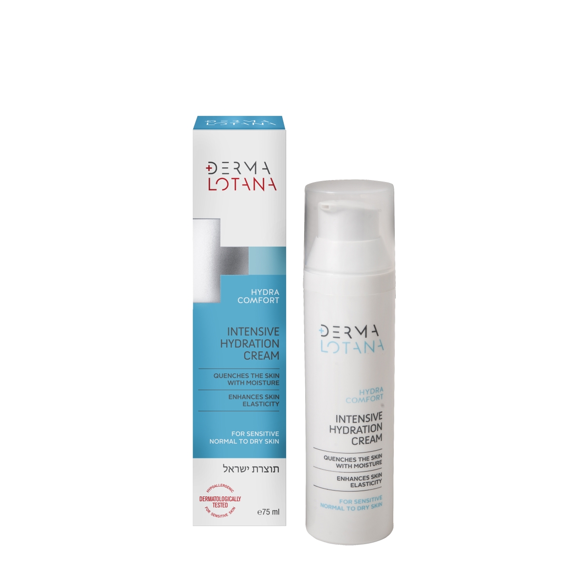 DERMALOTANA drėkinamasis kremas HYDRA COMFORT, 75ml - 