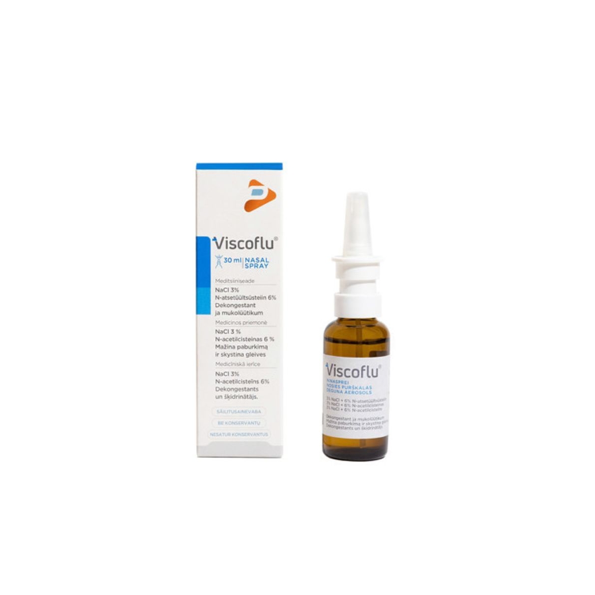 VISCOFLU nosies purškalas, 30ml - 