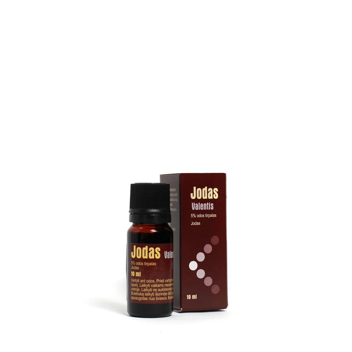 Jodas Valentis 50mg/ml odos tirpalas 10ml - 