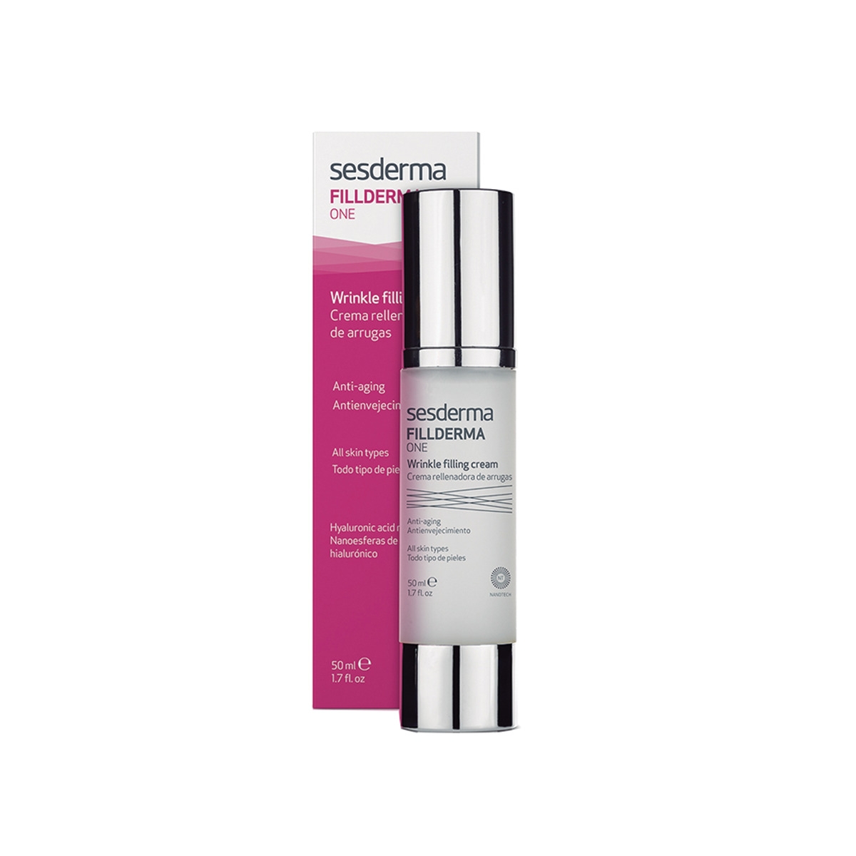 SESDERMA FILLDERMA ONE raukšles užpildantis veido kremas, 50mlNuo 25-e - 