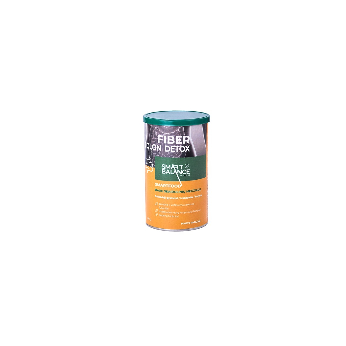 ACORUS BALANCE milteliai FIBER COLON DETOX, 180g - 