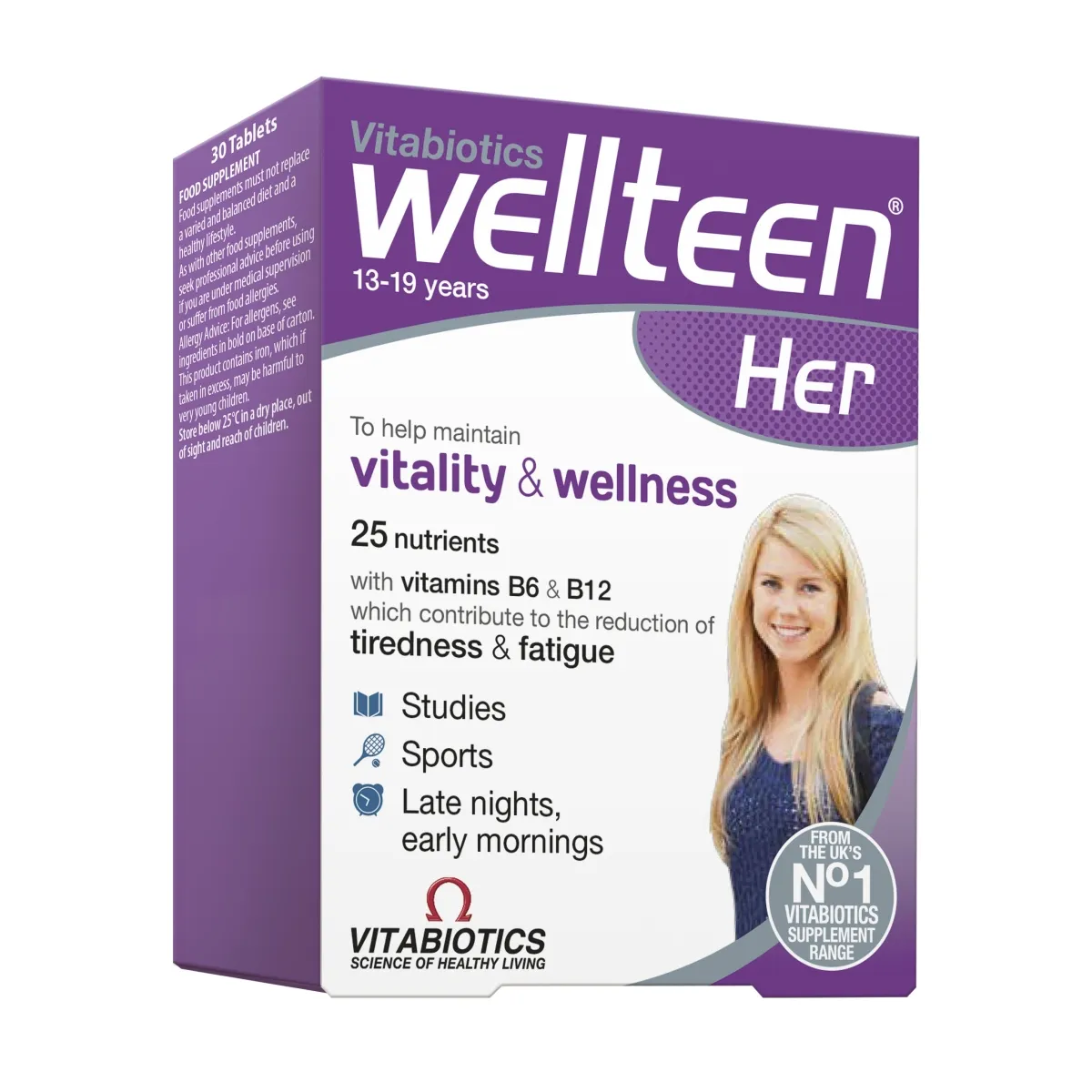 WELLTEEN HER, 30 tablečių - 