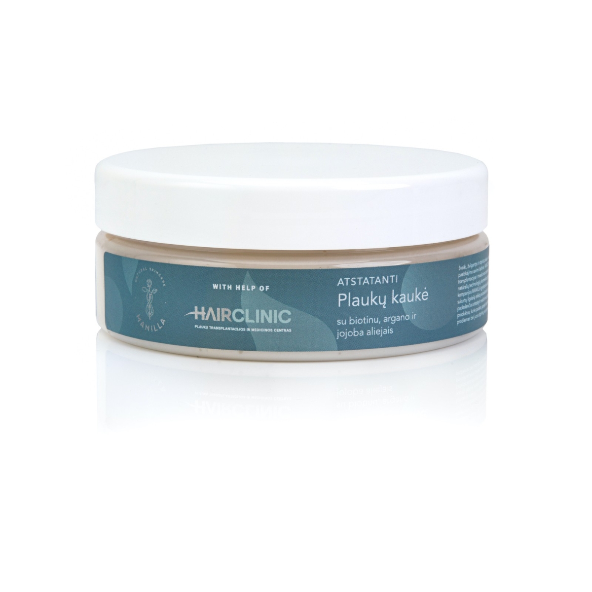 MANILLA atstatanti plaukų kaukė HAIR CLINIC, 200ml - 