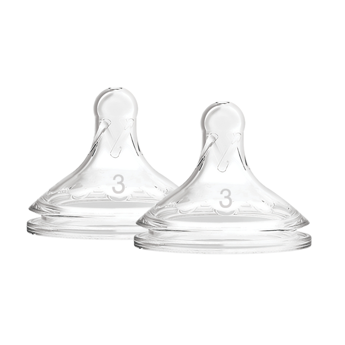 DR.BROWN'S III lygio žindukai OPTIONS+, silikoniniai, 6-9 mėn., N2 - 
