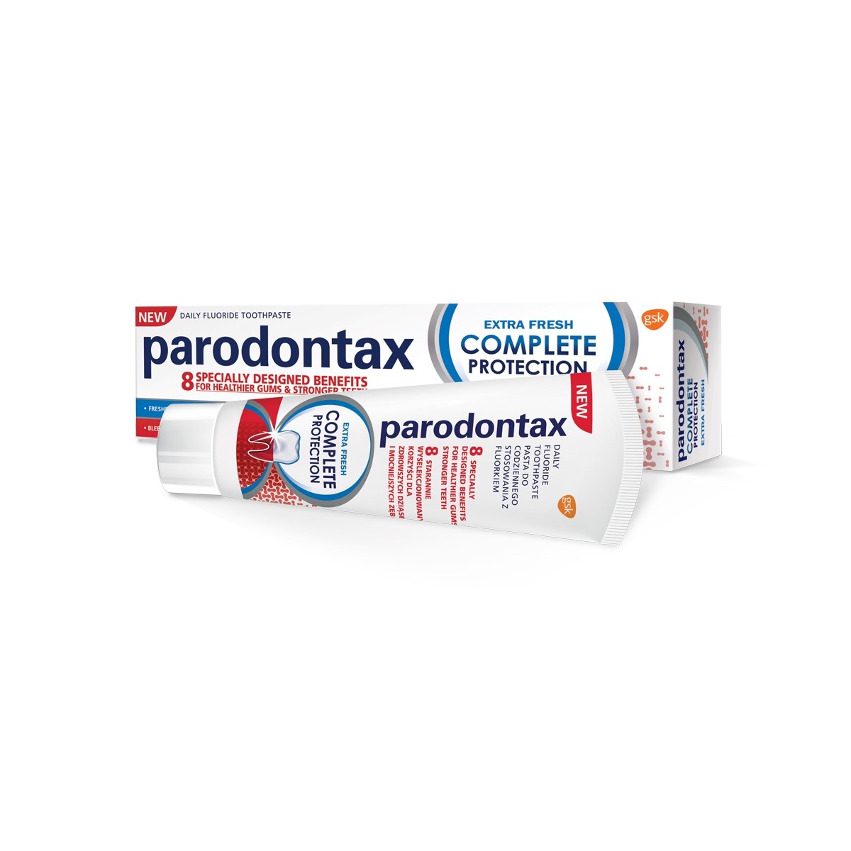 Parodontax Compl.Protect.ExtraFr dantų pasta 75ml - 