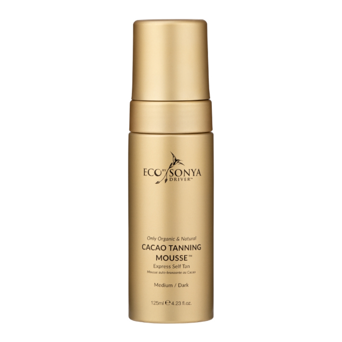 ECO BY SONYA savaiminio įdegio putos CACAO TANNING MOUSSE, 125ml - 