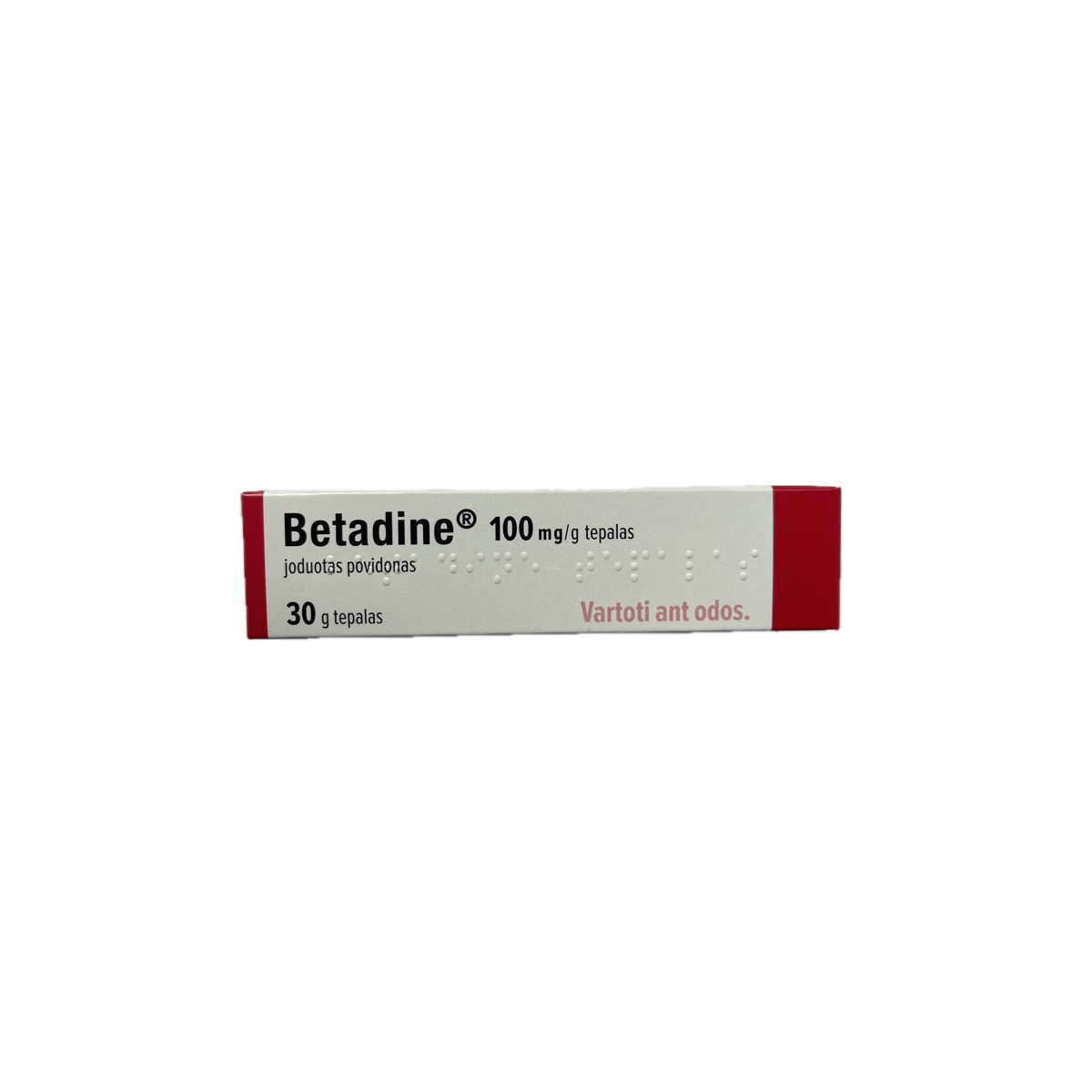 Betadine tepalas 30g (LI) tūbelė 1082701 - 