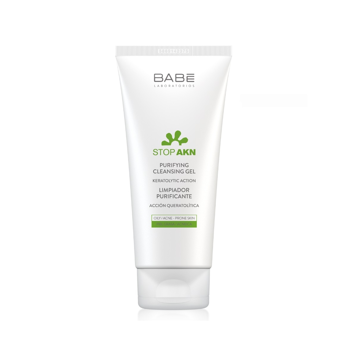 BABĒ veido prausiklis mišriai, riebiai odai STOP AKN, 200ml - 