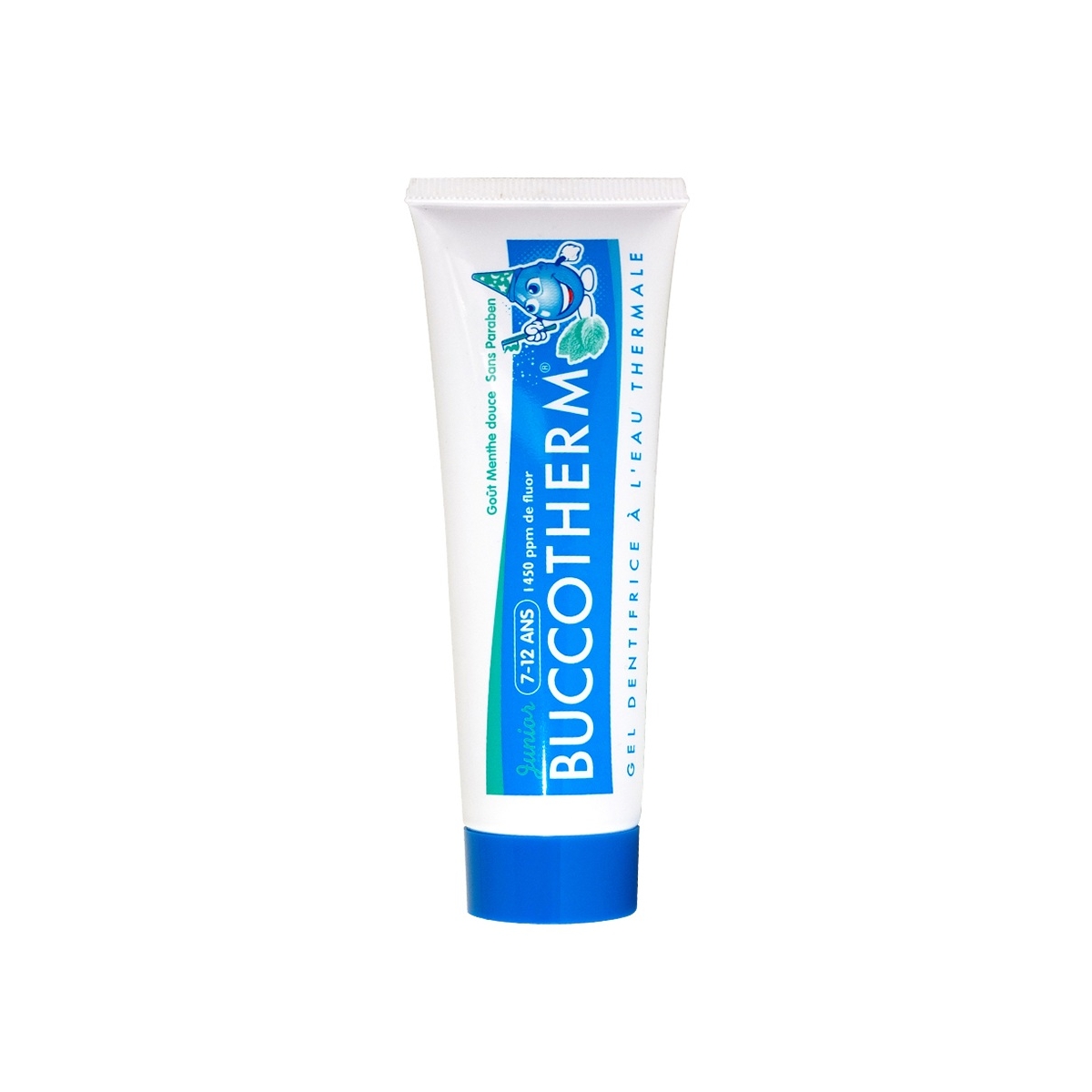 BUCCOTHERM dantų pasta-gelis 7-12 m. vaikams JUNIOR , 50ml - 
