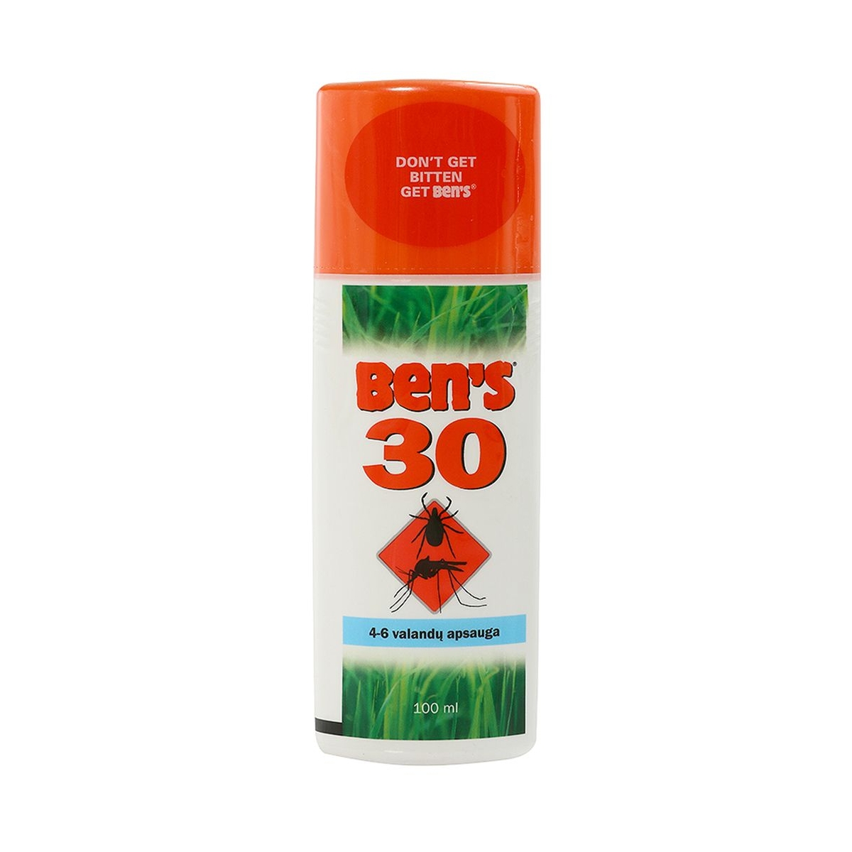 BEN'S 30 repelentas vabzdžiams atbaidyti, 100ml - 