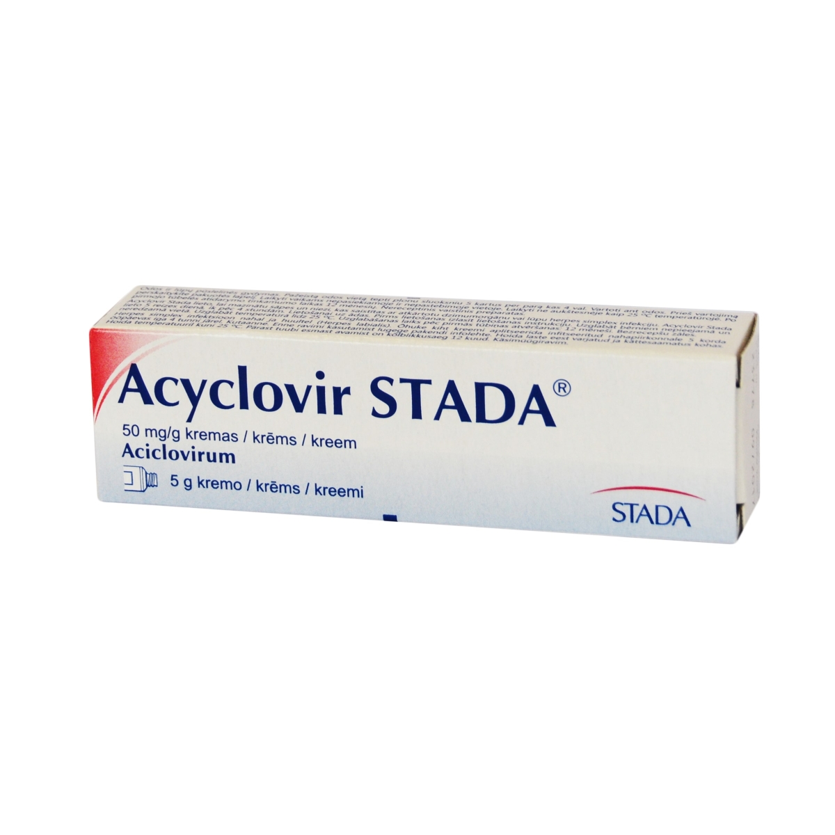 Acyclovir Stada 50mg/g kremas 5g N1 - 