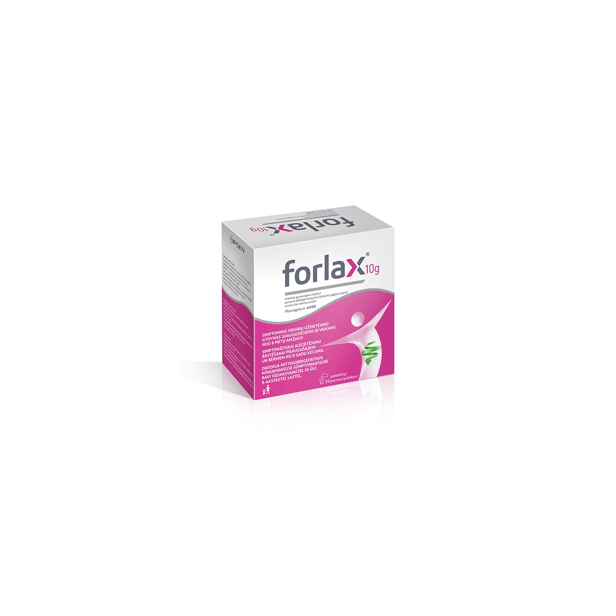 Forlax 10g milteliai geriamajam tirpalui ruošti N20 - 