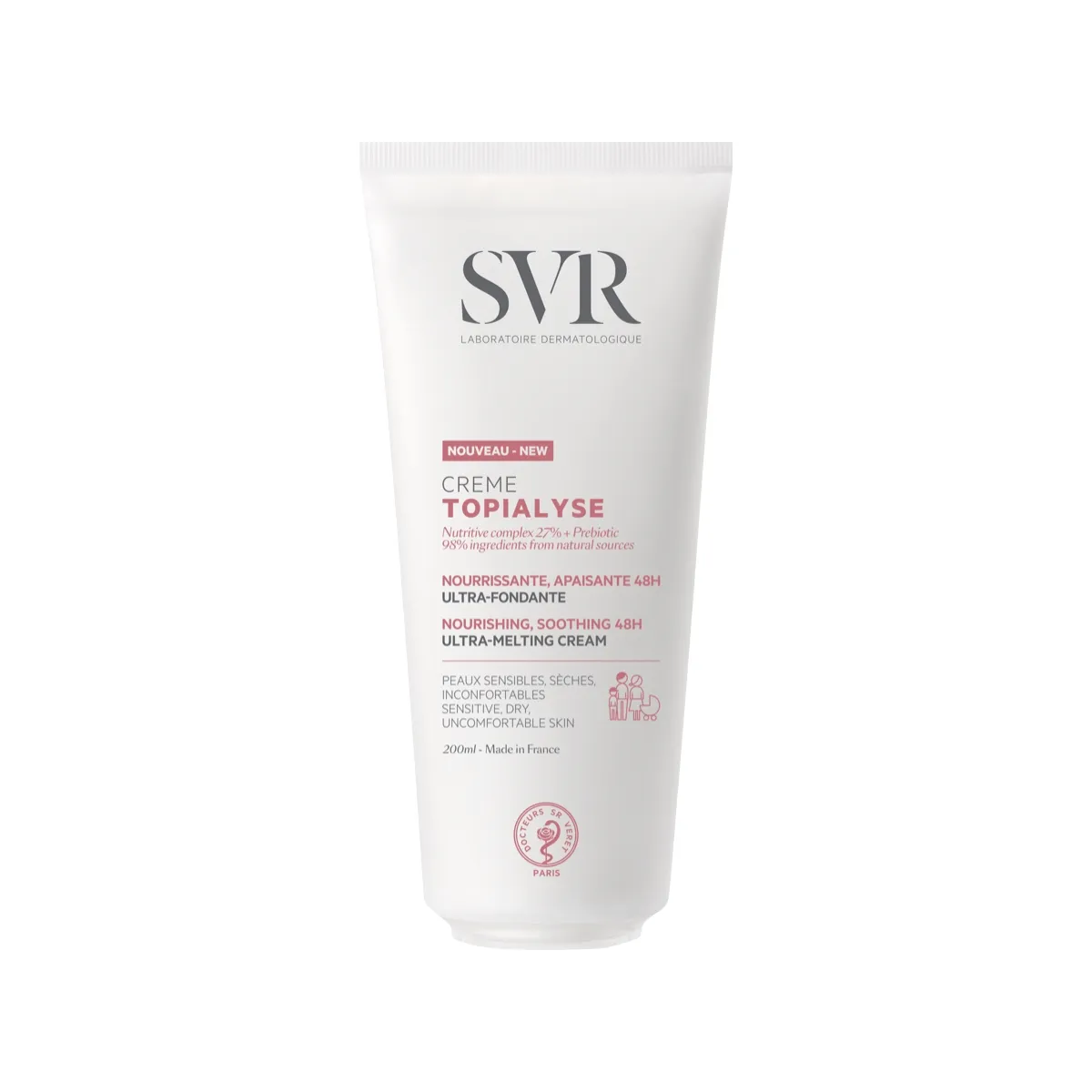 SVR maitinamasis kremas TOPIALYSE CREME, 200ml - 