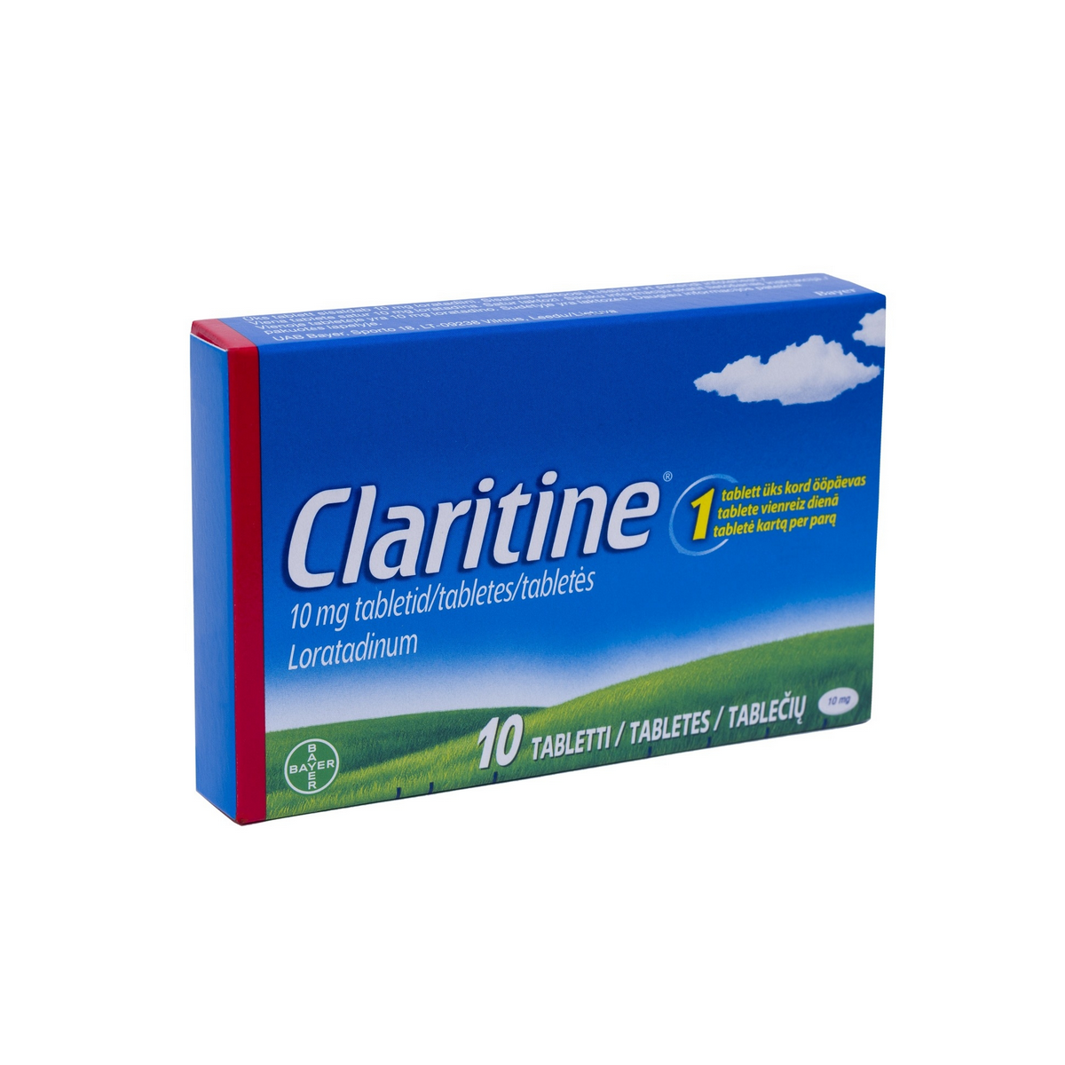 Claritine 10mg tabletės N10 (LI) - 