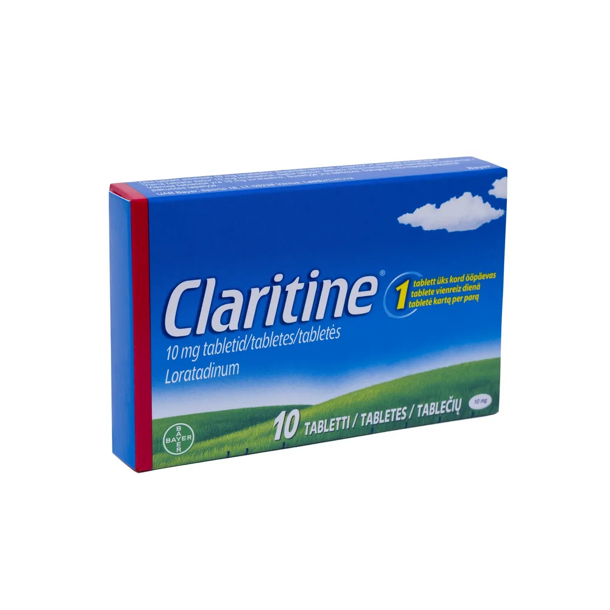 Claritine 10mg tabletės N10 (LI) - 