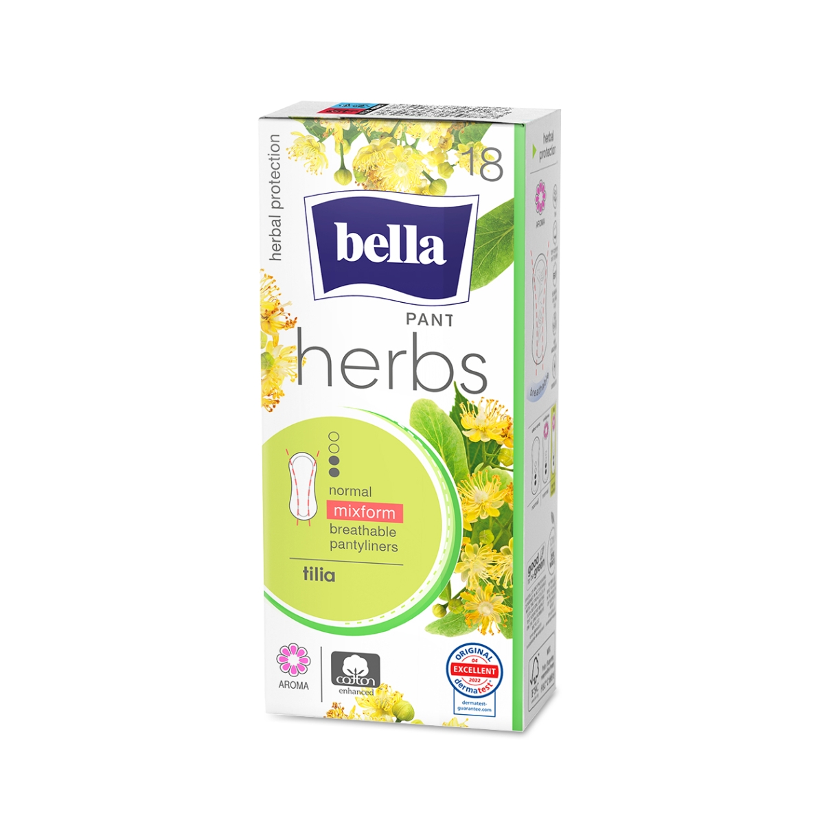 BELLA Herbs Tilia įklotai su liepžiedžiais 18 vnt. - 