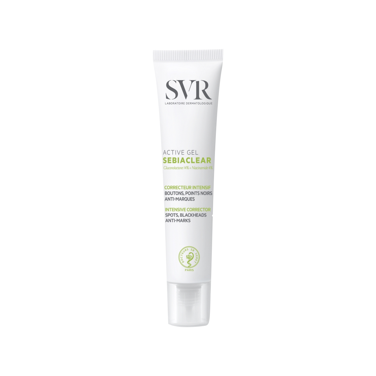 SVR Aktyvaus poveikio kremas nuo spuogų SEBIACLEAR ACTIVE,40ml - 