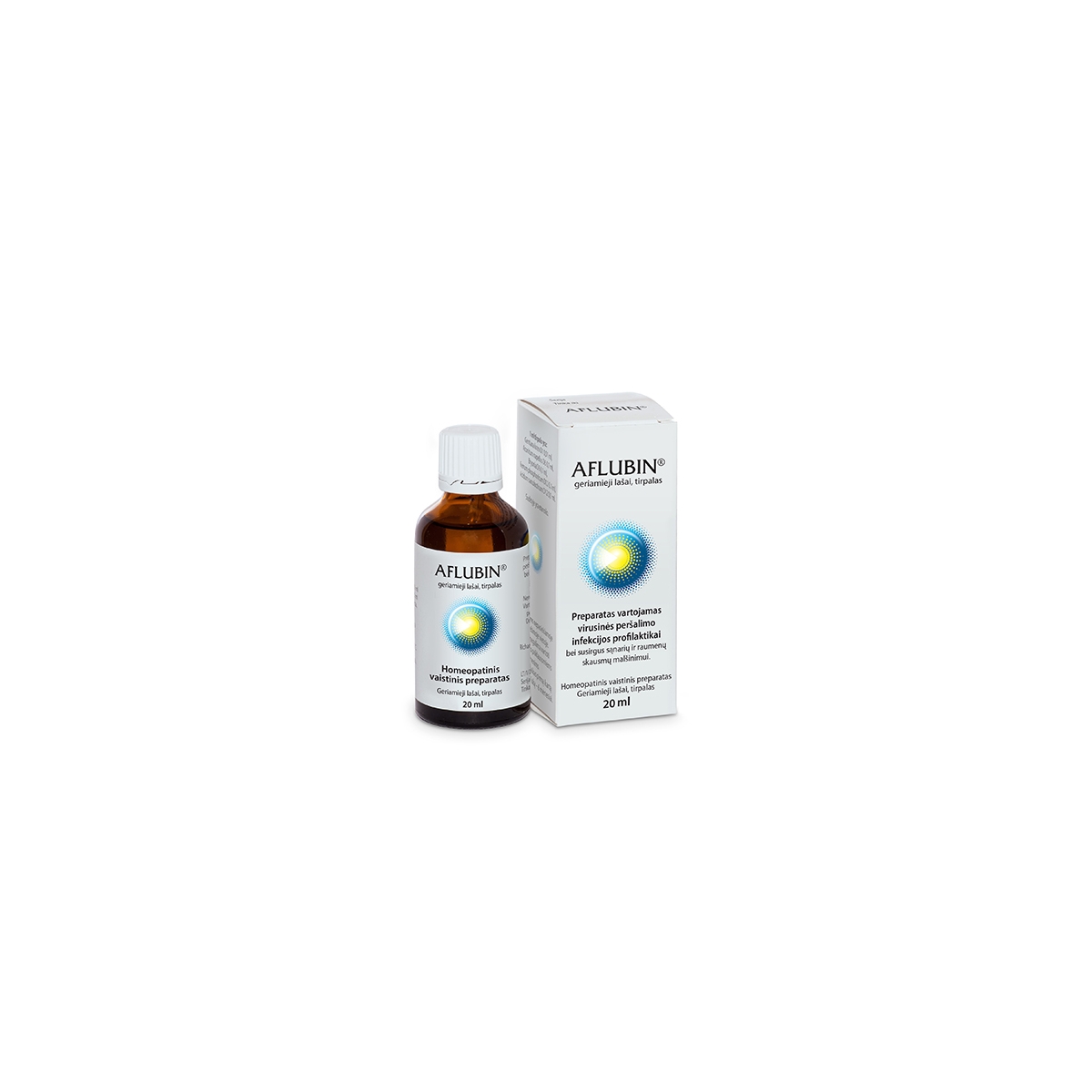 Aflubin geriamieji lašai 20ml N1 - 