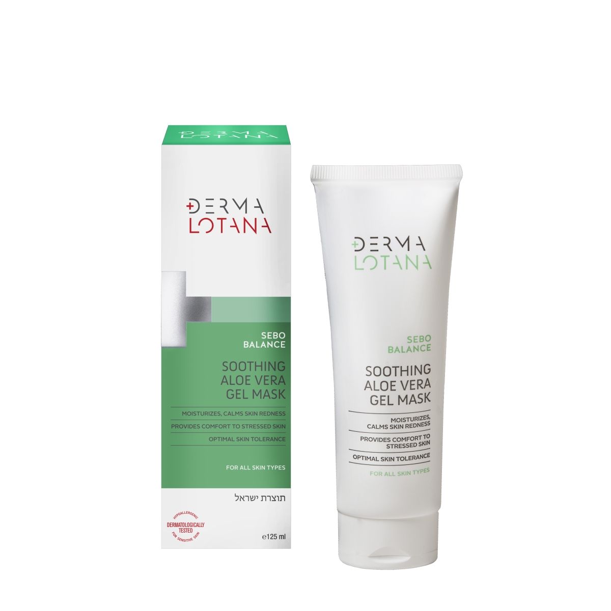 DERMALOTANA raminamoji želė-kaukė su alavijais SEBO BALANCE, 125ml - 