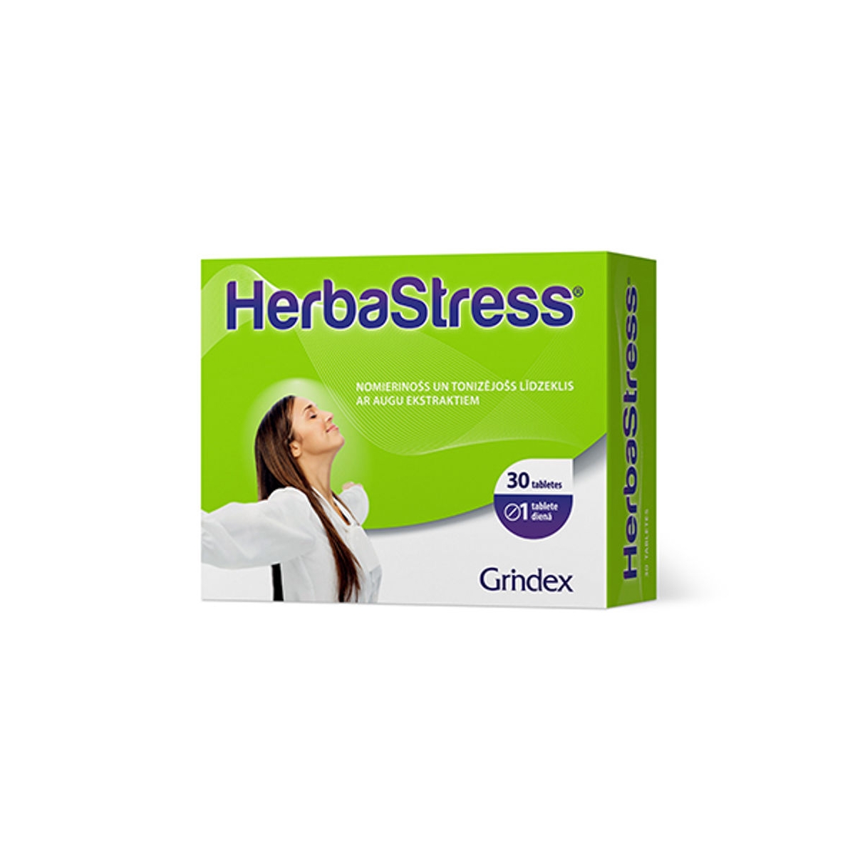 HERBASTRESS, 450 mg, 30 tablečių - 