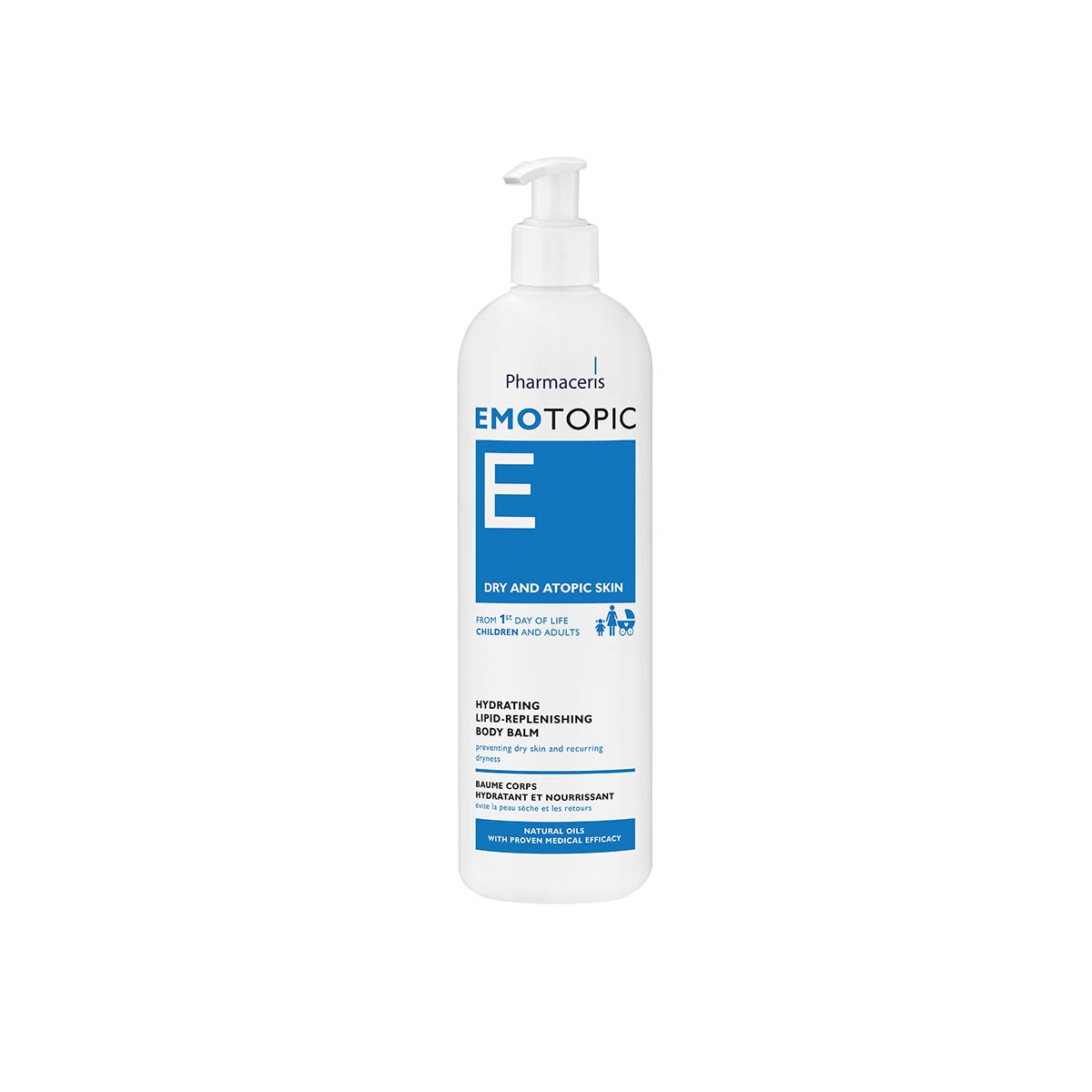PHARMACERIS E drėkinamasis balzamas EMOTOPIC, 400ml - 