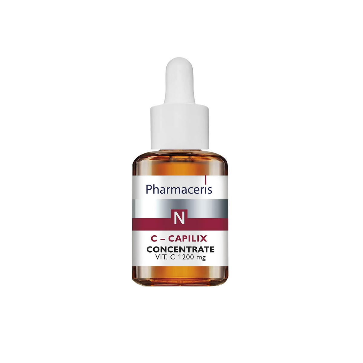PHARMACERIS N stiprinamasis serumas su vitaminu C-CAPILIX FORTE, 30ml - 